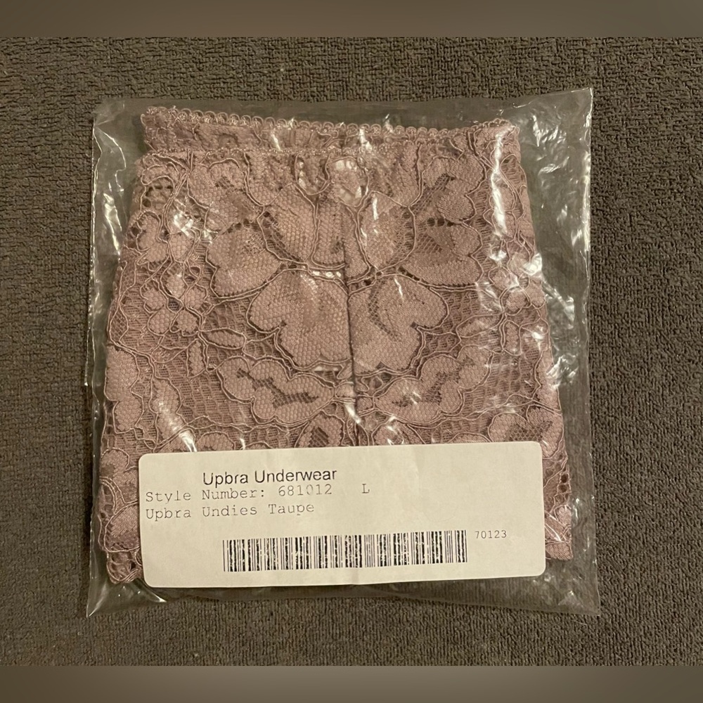 New Upbra underwear - Size L - Taupe